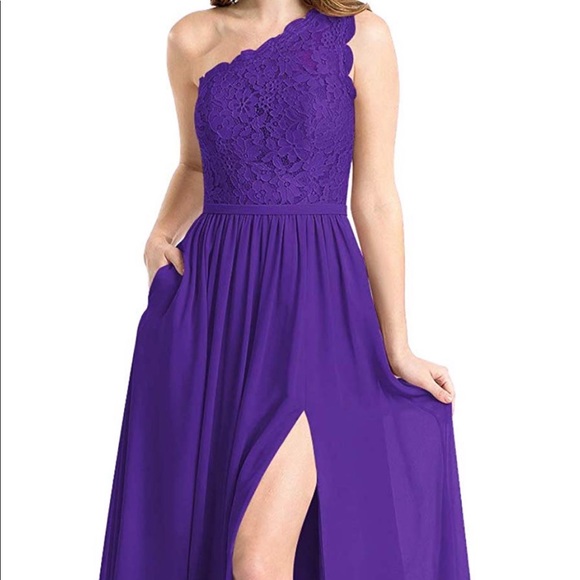 regency purple dress